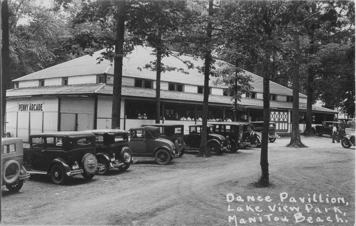 Greens Pavillion - The Lakeview Dance Pavilion In 1928 From Dan Cherry (newer photo)